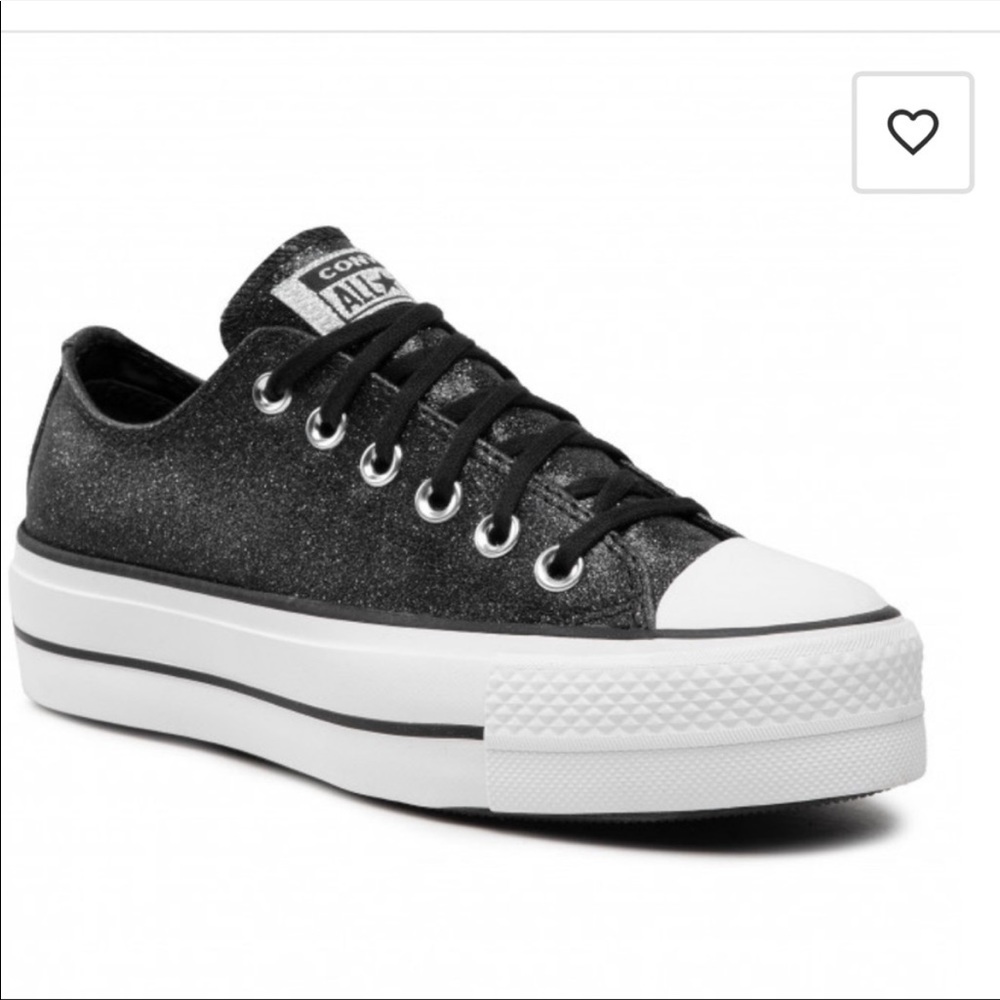 Converse CTAS Lift Slip Black/White/Silver